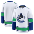 Gdoa V.Canucks White Away Premium Jerseys