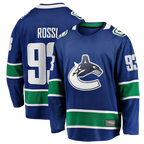 Gdoa V.Canucks #93 Marco Rossi Blue Home Premier Breakaway Player Jerseys