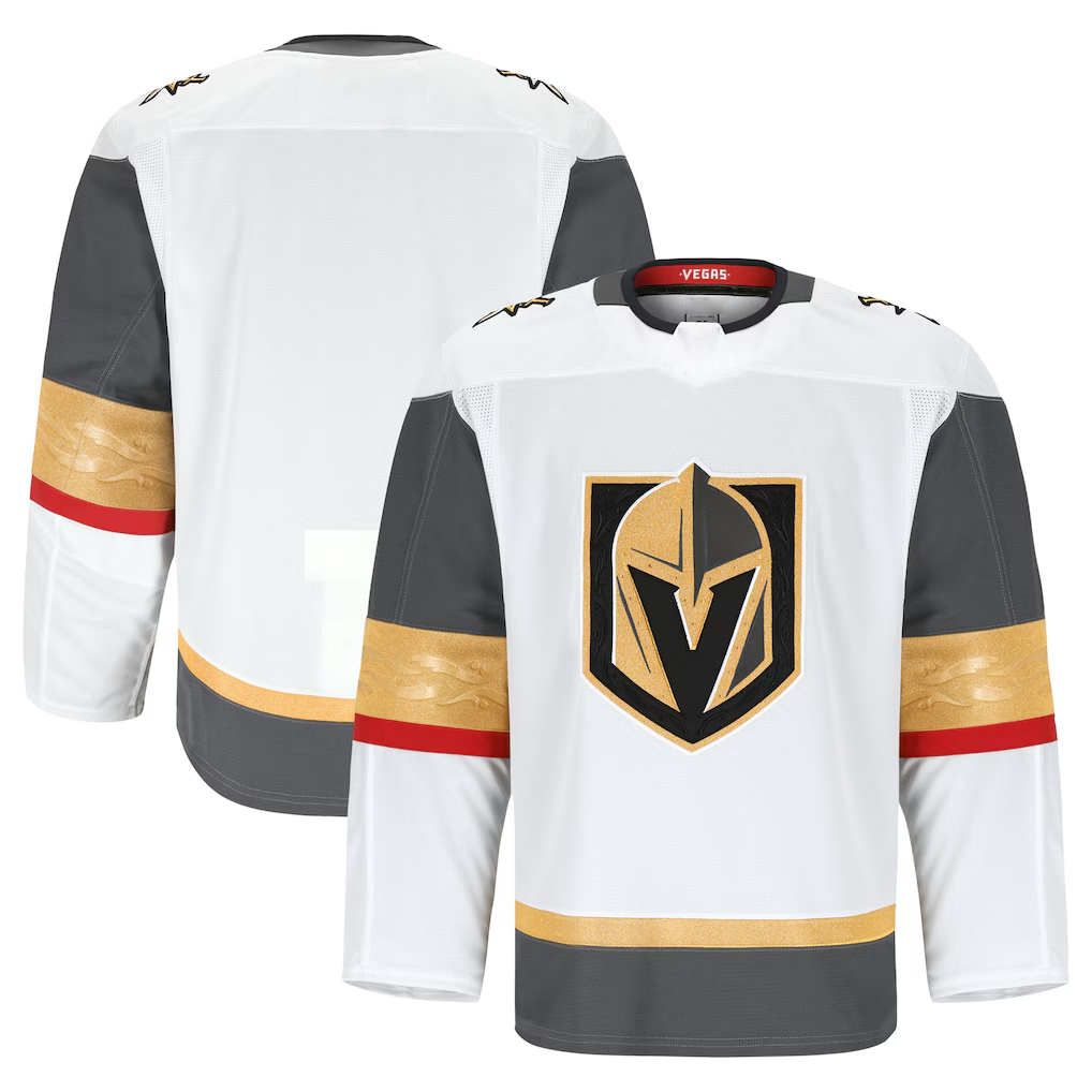 Gdoa V.Golden Knights White Away Authentic Pro Jerseys
