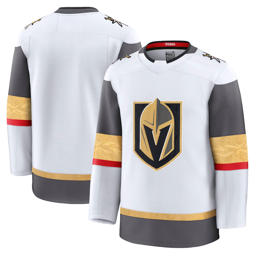 Gdoa V.Golden Knights White Away Premium Jerseys