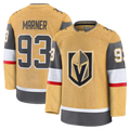 Gdoa V.Golden Knights #93 Mitch Marner Gold Home Premium Jerseys