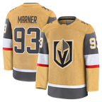 Gdoa V.Golden Knights #93 Mitch Marner Gold Home Premium Jerseys