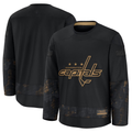 Gdoa W.Capitals Black 2024 Military Appreciation Practice Jerseys