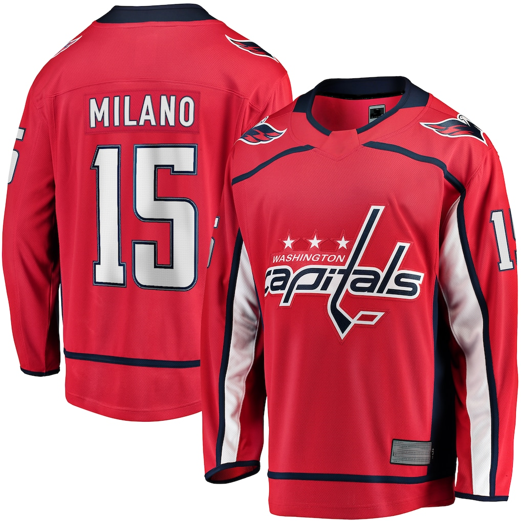 Gdoa W.Capitals #15 Sonny Milano Red Home Breakaway Jerseys