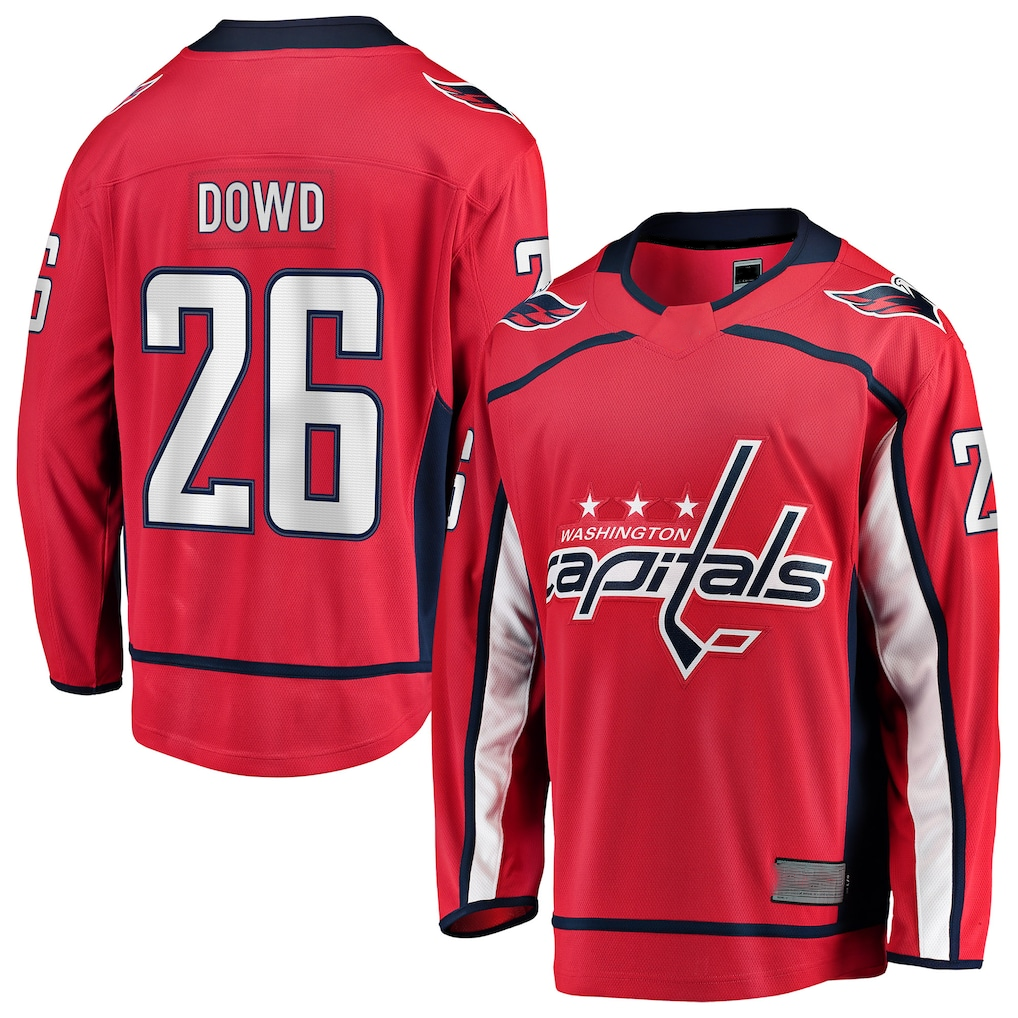 Gdoa W.Capitals #26 Nic Dowd Red Home Breakaway Player Jerseys