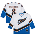 Gdoa W.Capitals #8 Alexander Ovechkin Mitchell & Ness White 2005-06 Power Play Jerseys