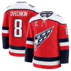 Gdoa W.Capitals #8 Alexander Ovechkin Red Alternate Premium Player Jerseys