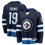 Gdoa W.Jets #19 Jonathan Toews Navy Home Breakaway Jerseys