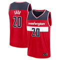 Edoa W.Wizards #20 Alex Sarr Red Fast Break Replica Jerseys - Icon Edition
