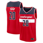 Edoa W.Wizards #20 Alex Sarr Red Fast Break Replica Jerseys - Icon Edition