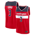Edoa W.Wizards #3 Trae Young Red Fast Break Jerseys - Icon Edition