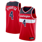 Edoa W.Wizards #4 AJ Dybantsa Red 2026 Draft Swingman Jerseys - Icon Edition