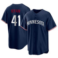 M.Twins #41 Joe Ryan Player Navy Replica Alternate Home Fdoa Stitched Jerseys