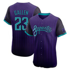 A.Diamondbacks #23 Zac Gallen Player Purple City Connect Limited Elite Home Game Gdoa Stitched Jerseys