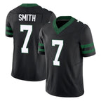 NY.Jets #7 Geno Smith Player Black Limited Legacy Vapor F.U.S.E. Home Game Gdoa Stitched Jerseys
