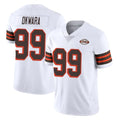 C.Browns #99 Julian Okwara Player White Limited  Vapor 1946 Collection Alternate Game Gdoa Stitched Jerseys