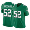 P.Eagles #52 Jonathan Greenard Player Green Kelly Alternate Vapor F.U.S.E. Home Game Gdoa Stitched Jerseys