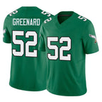 P.Eagles #52 Jonathan Greenard Player Green Kelly Alternate Vapor F.U.S.E. Home Game Gdoa Stitched Jerseys