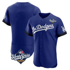 LA.Dodgers ## Dodgers Blank Player Royal City Connect Elite Home World Series Fdoa Stitched Jerseys