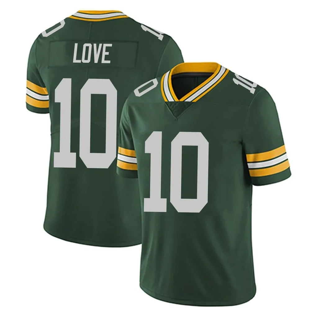 GB.Packers #10 Jordan Love Player Green Vapor Untouchable Limited Home Game Gdoa Stitched Jerseys