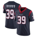 H.Texans #39 Henry To'oTo'o Player Navy Limited Vapor Untouchable Home Game Gdoa Stitched Jerseys