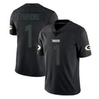GB.Packers #1 Micah Parsons Player Black Impact Limited Home Game Gdoa Stitched Jerseys