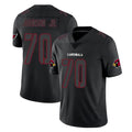A.Cardinals #70 Paris Johnson Jr. Player Black Impact Limited Home Game Gdoa Stitched Jerseys