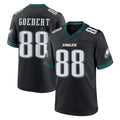 P.Eagles #88 Dallas Goedert Player Black Game Home Gdoa Stitched Jerseys