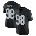 LV.Raiders #98 Maxx Crosby Player Black Limited Vapor Untouchable Home Game Gdoa Stitched Jerseys