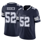 D.Cowboys #52 Tyler Booker Player Navy Limited Vapor F.U.S.E. Home Game Gdoa Stitched Jerseys
