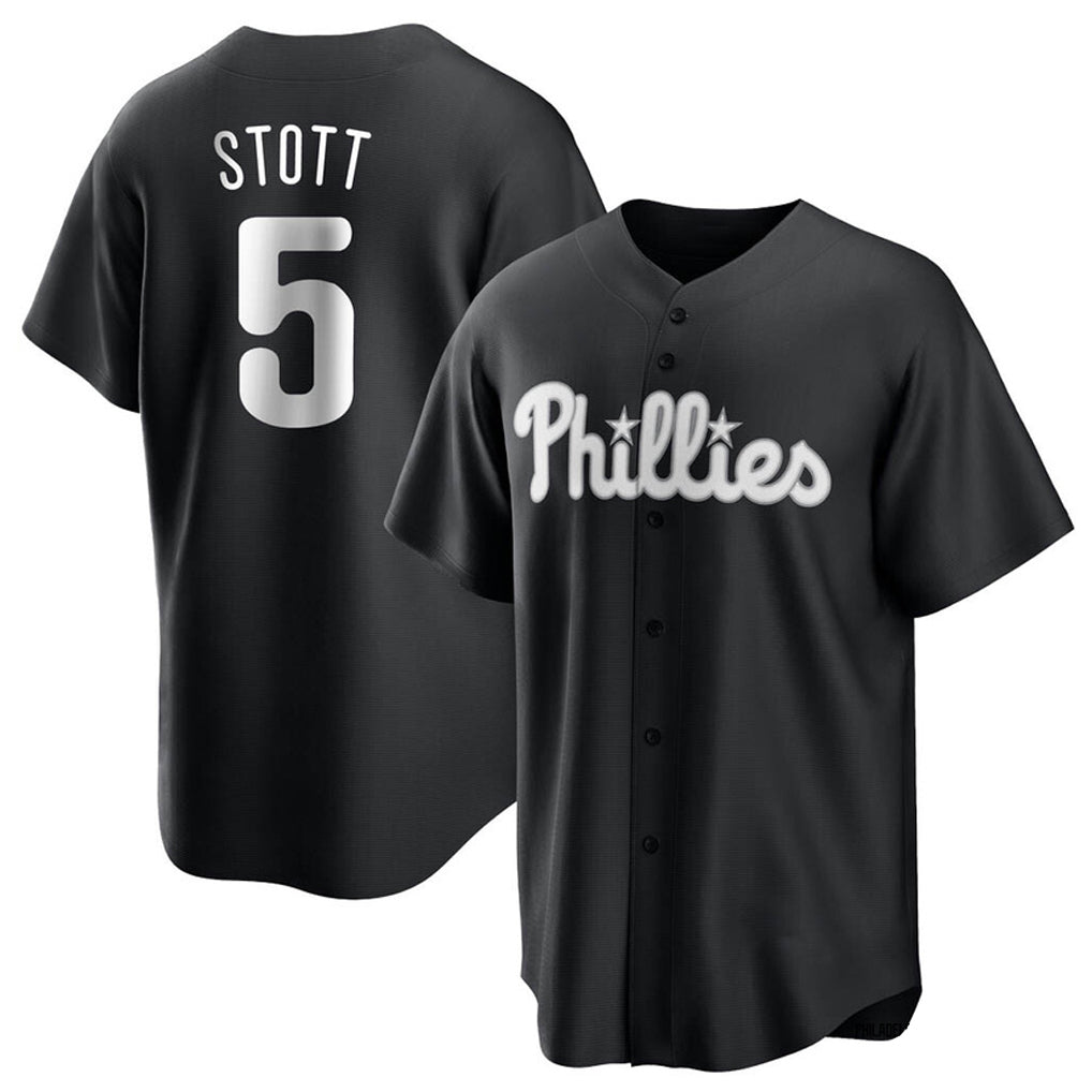 P.Phillies #5 Bryson Stott Player Black Alt Fashion Home Game Fdoa Stitched Jerseys