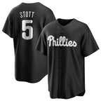 P.Phillies #5 Bryson Stott Player Black Alt Fashion Home Game Fdoa Stitched Jerseys