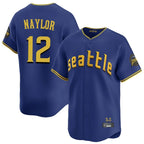 S.Mariners #12 Josh Naylor Player Royal City Connect Home Limited Fdoa Stitched Jerseys
