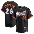 SF.Giants #26 Matt Chapman Player Black 2025 City Connect Home Limited Fdoa Stitched Jerseys