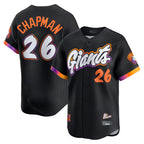 SF.Giants #26 Matt Chapman Player Black 2025 City Connect Home Limited Fdoa Stitched Jerseys
