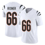 C.Bengals #66 Dalton Risner Player White Vapor F.U.S.E. Limited Home Game Gdoa Stitched Jerseys