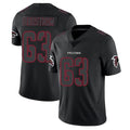 A.Falcons #63 Chris Lindstrom Player Black Impact Limited Game Gdoa Stitched Jerseys