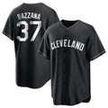 C.Guardians #37 Travis Bazzana Player Black Home Game Gdoa Stitched Jerseys