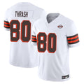 C.Browns #80 Jamari Thrash Player White Limited Vapor F.U.S.E. Alternate Game Gdoa Stitched Jerseys
