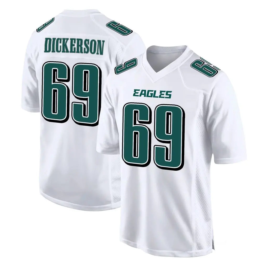 P.Eagles #69 Landon Dickerson Player White Tundra Fashion Home Game Gdoa Stitched Jerseys