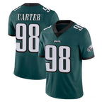 P.Eagles #98 Jalen Carter Player Team Color Green Vapor Untouchable Home Game Gdoa Stitched Jerseys