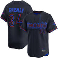 T.Blue Jays #34 Kevin Gausman Player Black City Connect Fdoa Stitched Jerseys