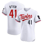 M.Twins #41 Joe Ryan Player White Home Limited Elite Fdoa Stitched Jerseys