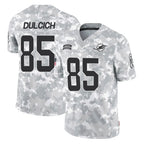 M.Dolphins #85 Greg Dulcich Player Arctic Camo Salute To Service Limited Game Gdoa Stitched Jerseys