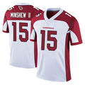 A.Cardinals #15 Gardner Minshew II Player White Vapor Limited Home Game Gdoa Stitched Jerseys