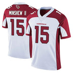 A.Cardinals #15 Gardner Minshew II Player White Vapor Limited Home Game Gdoa Stitched Jerseys