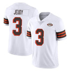 C.Browns #3 Jerry Jeudy Player White Limited  Vapor 1946 Collection Alternate Game Gdoa Stitched Jerseys