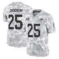 M.Dolphins #25 Tyrel Dodson Player Arctic Camo Salute To Service Limited Game Gdoa Stitched Jerseys