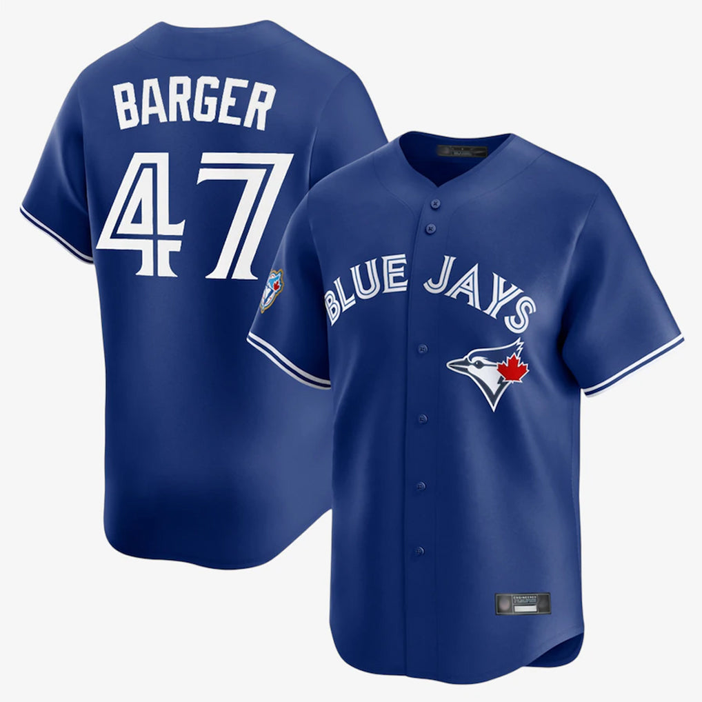 T.Blue Jays #47 Addison Barger Player Royal Home Limited Fdoa Stitched Jerseys