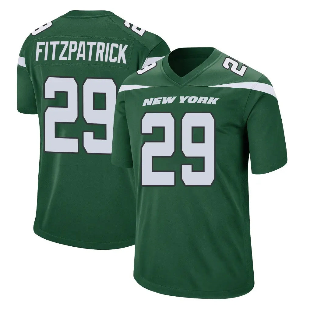 NY.Jets #29 Minkah Fitzpatrick Player Green Home Game Gdoa Stitched Jerseys
